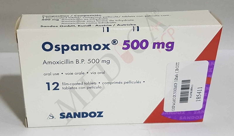 Ospamox Tablets 500mg°